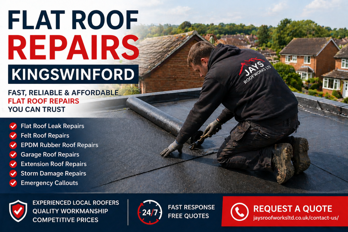 Flat Roof Repairs Kingswinford