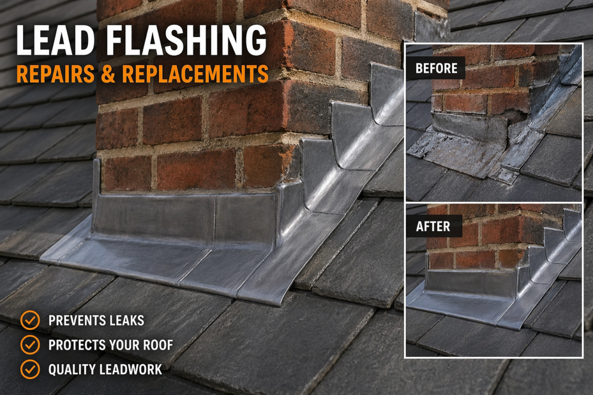 Chimney Lead Work Repairs in Halesowen