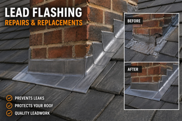 Chimney Lead Work Repairs in Halesowen